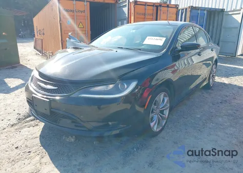 2015 Chrysler 200 S z USA, uszkodzony, nr VIN 1C3CCCBG9FN517877